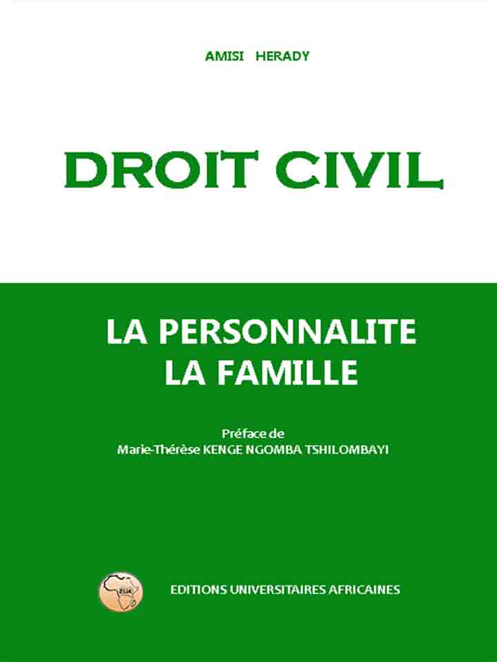 Image du livre intitulé : Droit Civil. La personnalité. La famille